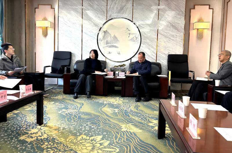 碑林区科工局领导深入陕西国土测绘院 共话测绘地理信息产业高质量发展